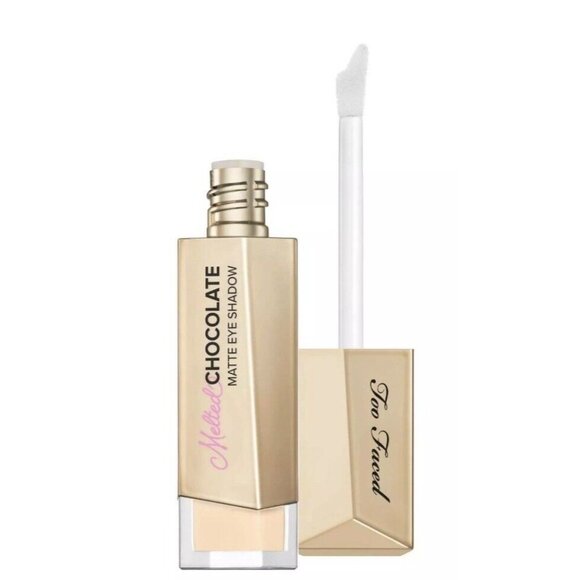 3X-TOO FACED Melted Chocolate Matte Eye Shadow COCOA CREAM 0.16 oz / 4.9 ml ea - Picture 3 of 5